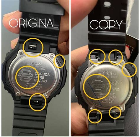 how do you know if g shock watch is fake|check g shock serial number.